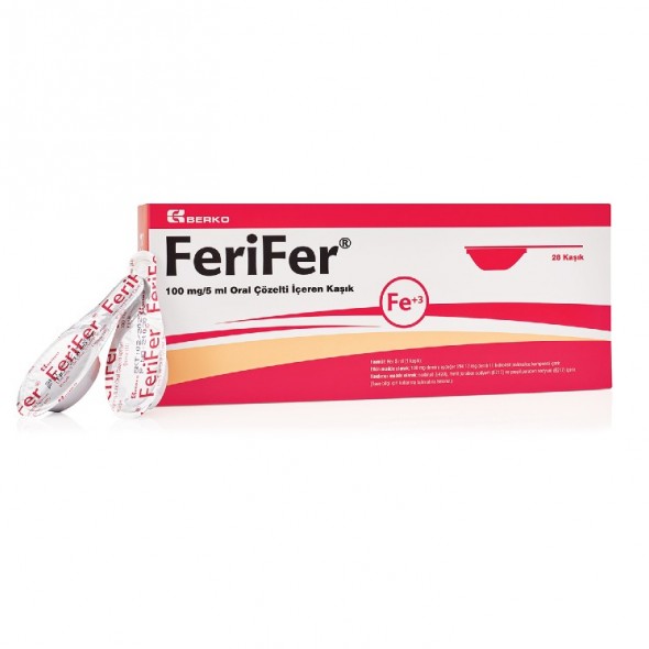 FERIFER 100 MG/5 ML ORAL COZELTI ICEREN 28 KASIK 1 FERIFER 100 MG 5 ML ORAL COZELTI ICEREN 28 KASIK 21629