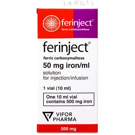 FERINJECT 500 MG 10 ML 1 FLAKON 1 FERINJECT 500 MG 10 ML 1 FLAKON 29853