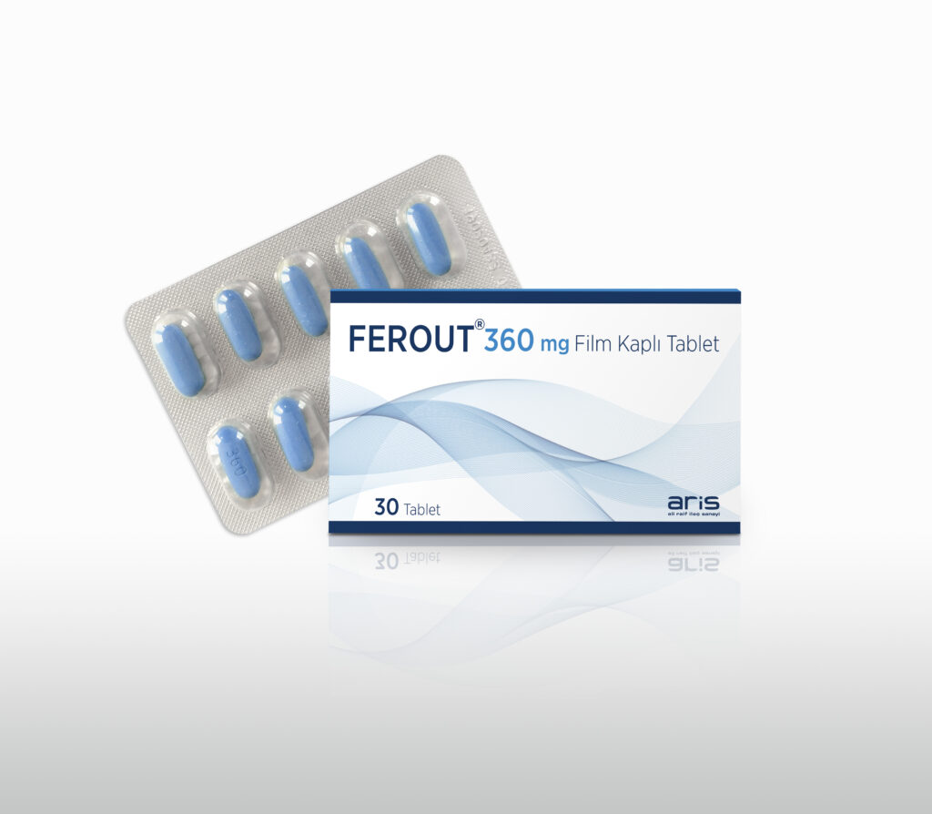 FEROUT 360 MG 30 FILM KAPLI TABLET 1 FEROUT 360 MG 30 FILM KAPLI TABLET 21636