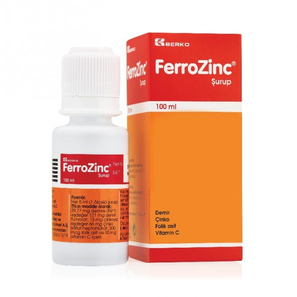 FERROZINC 100 ML SURUP 1 FERROZINC 100 ML SURUP 21650