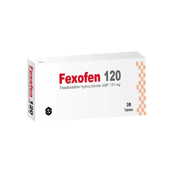 FEXOFEN 120 MG 20 TABLET 21665