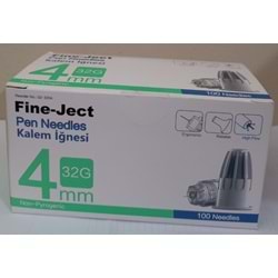 FINE JECT KALEM IGNE UCU (8MM) 1 FINE JECT KALEM IGNE UCU 8MM 21671
