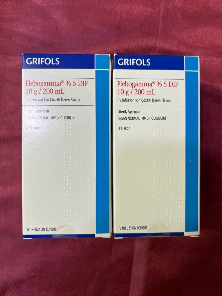 FLEBOGAMMA % 5 DIF 10 G/200 ML INFUZYON ICIN COZELTI ICEREN 1 FLAKON 1 FLEBOGAMMA 5 DIF 10 G 200 ML INFUZYON ICIN COZELTI ICEREN 1 FLAKON 21704