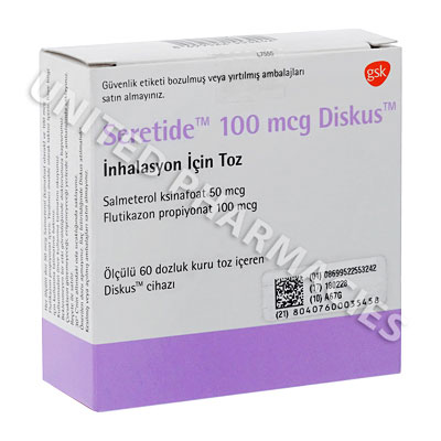 FLIXOTIDE DISKUS 100 MCG 60 DOZ DISKUS 1 FLIXOTIDE DISKUS 100 MCG 60 DOZ DISKUS 21724