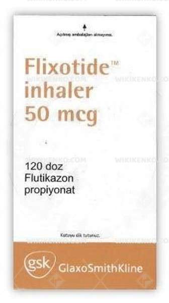 FLIXOTIDE INHALER 50 MCG 120 DOZ INHALER 1 FLIXOTIDE INHALER 50 MCG 120 DOZ INHALER 21727
