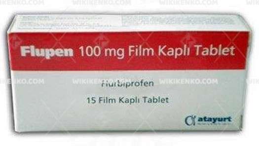 FLUPEN 100 MG 15 FILM KAPLI TABLET 1 FLUPEN 100 MG 15 FILM KAPLI TABLET 29987