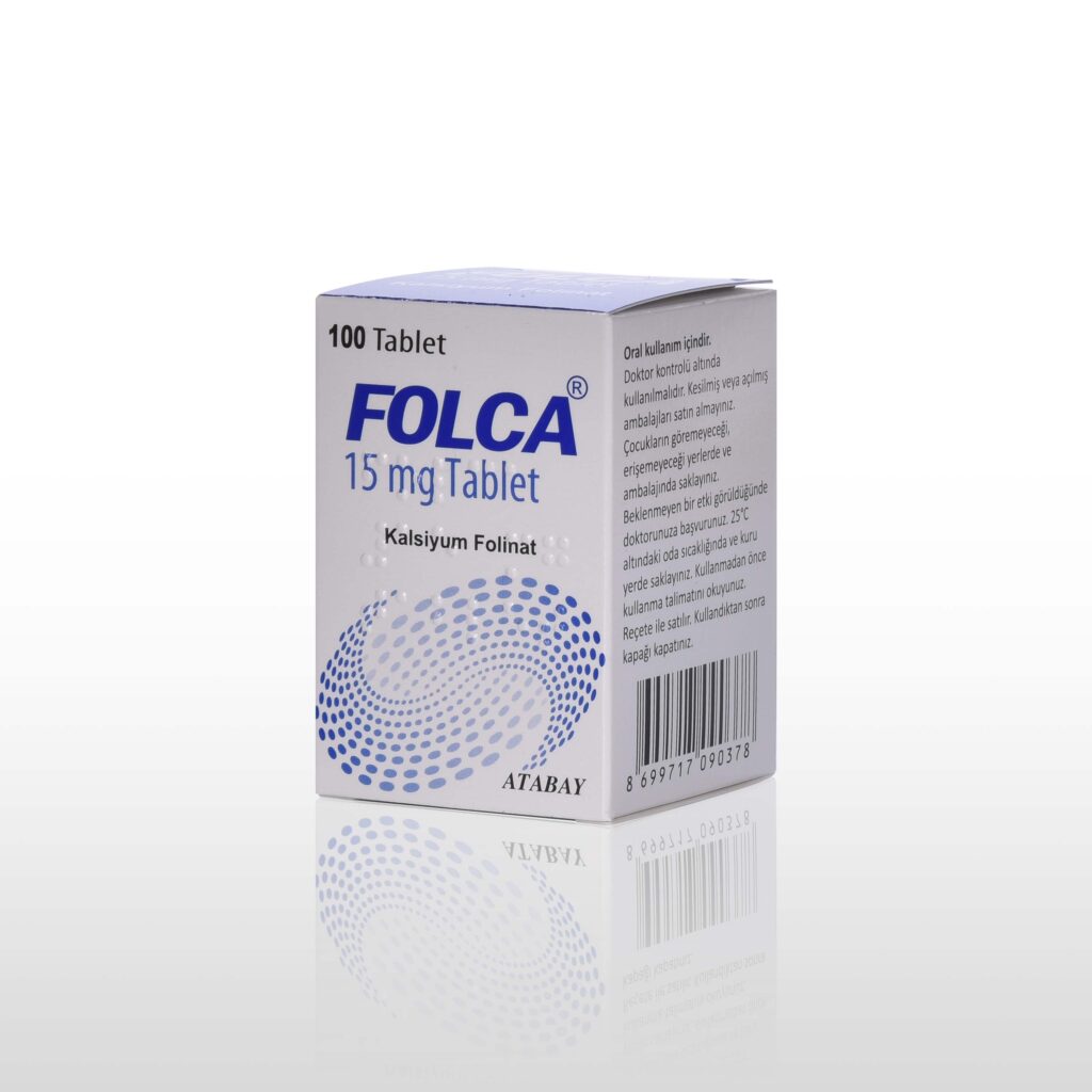 FOLCA 15 MG 100 TABLET 1 FOLCA 15 MG 100 TABLET 21777