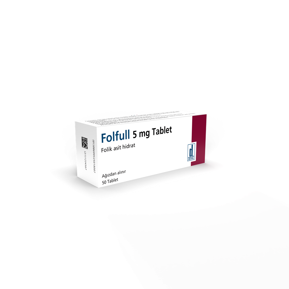 FOLFULL 5 MG TABLET (50 TABLET) 1 FOLFULL 5 MG TABLET 50 TABLET 21778