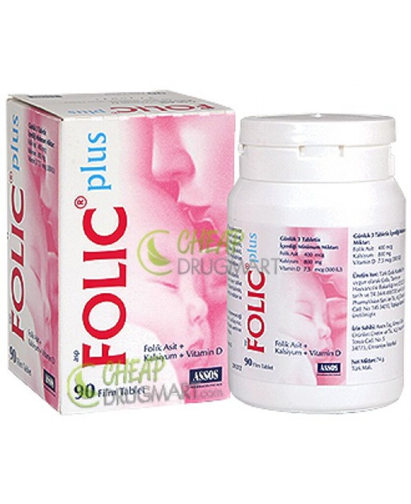 FOLIC PLUS 400 MCG 90 TABLET 1 FOLIC PLUS 400 MCG 90 TABLET 30006