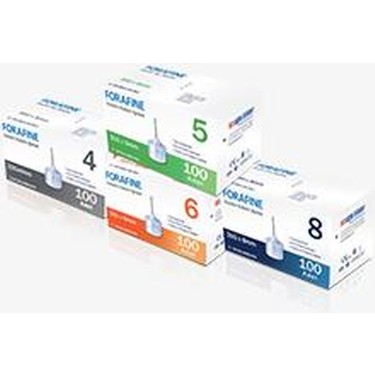 FORAFINE INSULIN KALEM UCU (S) 31G (5MM) 1 FORAFINE INSULIN KALEM UCU S 31G 5MM 21789
