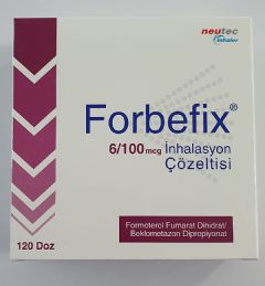 FORBEFIX 6/100 MCG INHALASYON COZELTISI 1 FORBEFIX 6 100 MCG INHALASYON COZELTISI 21793