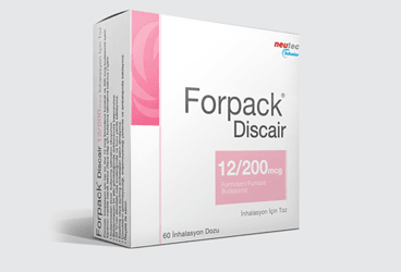 FORPACK 12/200 MCG DISCAIR INHALASYON ICIN TOZ (60 DOZ) 1 FORPACK 12 200 MCG DISCAIR INHALASYON ICIN TOZ 60 DOZ 21799