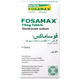 FOSAMAX 70 MG 4 TABLET 1 FOSAMAX 70 MG 4 TABLET 30045