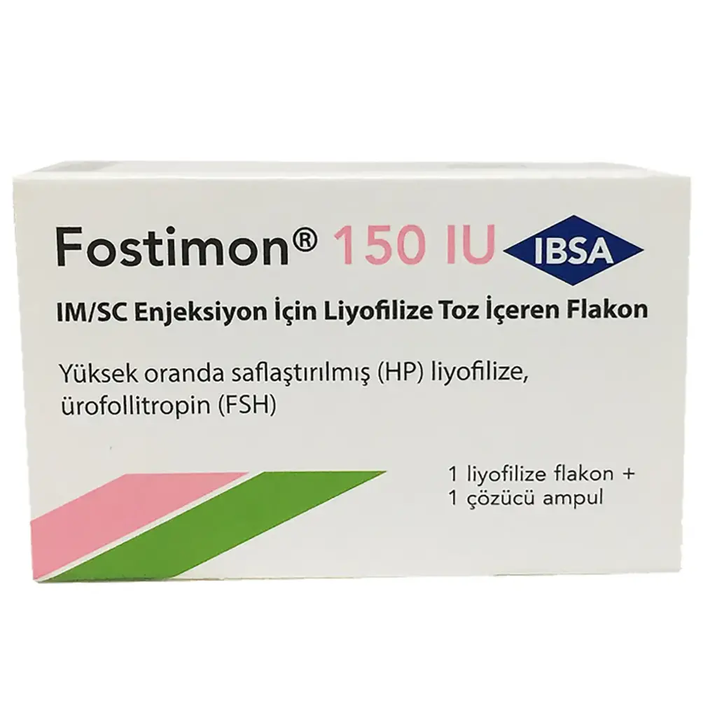 FOSTIMON 150 IU IM/SC ENJ. ICIN LIYOFILIZE TOZ ICEREN 1 FLAKON 1 FOSTIMON 150 IU IM SC ENJ. ICIN LIYOFILIZE TOZ ICEREN 1 FLAKON 21843