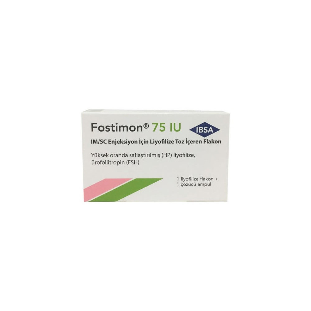 FOSTIMON 75 IU IM/SC ENJ. ICIN LIYOFILIZE TOZ ICEREN 1 FLAKON 1 FOSTIMON 75 IU IM SC ENJ. ICIN LIYOFILIZE TOZ ICEREN 1 FLAKON 21844
