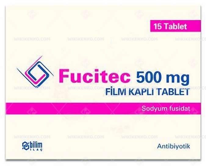FUCITEC 500 MG 15 FILM KAPLI TABLET 1 FUCITEC 500 MG 15 FILM KAPLI TABLET 30144