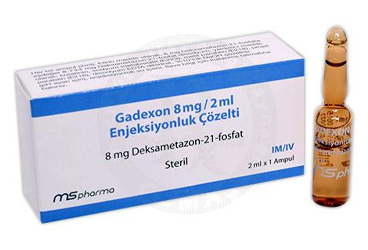 GADEXON 8 MG/2 ML IM/IV ENJ. COZ. ICEREN 100 AMPUL 1 GADEXON 8 MG 2 ML IM IV ENJ. COZ. ICEREN 100 AMPUL 30189