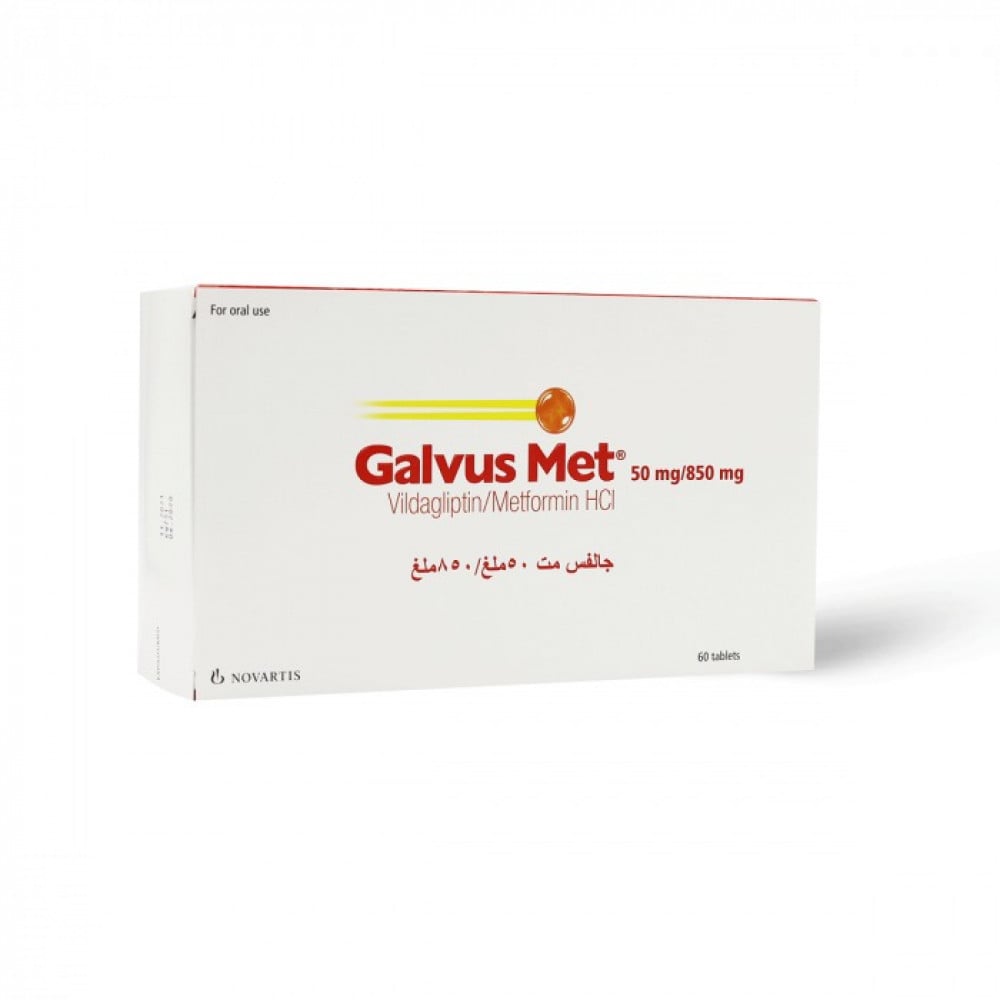 GALVUS MET 50/850 MG 60 TABLET 1 GALVUS MET 50 850 MG 60 TABLET 21928
