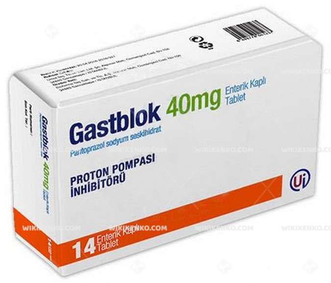 GASTBLOK 40 MG 14 ENTERIK KAPLI TABLET 1 GASTBLOK 40 MG 14 ENTERIK KAPLI TABLET 30217
