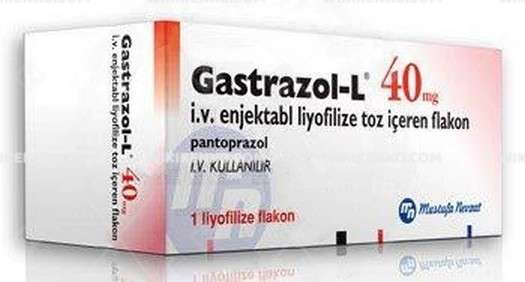 GASTRAZOL-L 40 MG IV ENJEKTABL LIYOFILIZE TOZ ICEREN 1 FLAKON 1 GASTRAZOL L 40 MG IV ENJEKTABL LIYOFILIZE TOZ ICEREN 1 FLAKON 30224