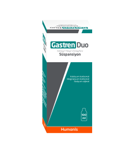 GASTREN DUO 600 MG+ 70 MG + 150 MG/5 ML 100 ML SUSPANSIYON (100 ML) 1 GASTREN DUO 600 MG 70 MG 150 MG 5 ML 100 ML SUSPANSIYON 100 ML 21938