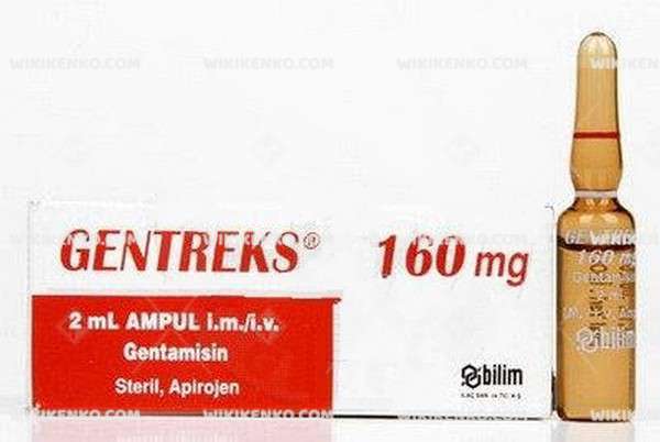 GENTREKS IM-IV 160 MG 1 AMPUL 1 GENTREKS IM IV 160 MG 1 AMPUL 30288