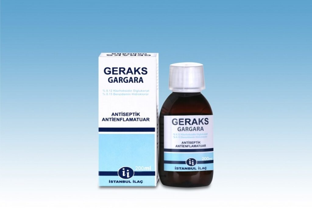 GERAKS %0,12+%0,15 GARGARA (200 ML) 1 GERAKS 012015 GARGARA 200 ML 21981