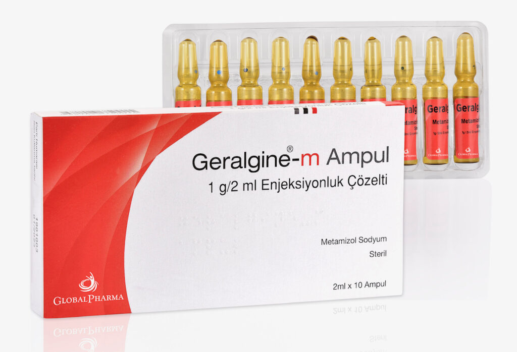 GERALGINE-M 1 GR 2 ML 100 AMPUL 1 GERALGINE M 1 GR 2 ML 100 AMPUL 30300