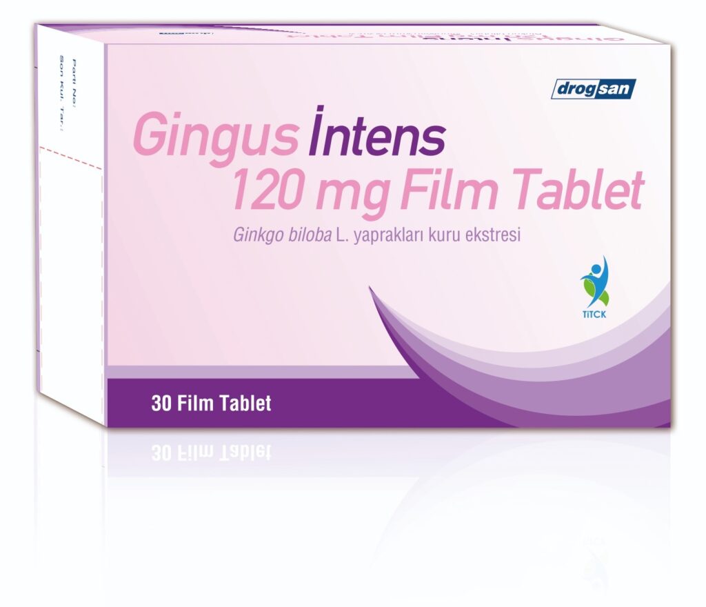 GINGUS INTENS 120 MG 30 FILM TABLET 1 GINGUS INTENS 120 MG 30 FILM TABLET 21995