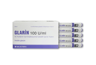 GLARIN 100 U/ML SUBKUTAN KULLANIM ICIN ENJEKSIYONLUK COZELTI (5 KALEM) 1 GLARIN 100 U ML SUBKUTAN KULLANIM ICIN ENJEKSIYONLUK COZELTI 5 KALEM 22002