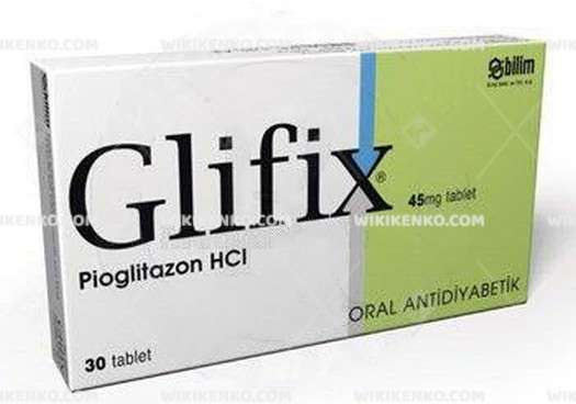 GLIFIX 45 MG 30 TABLET 1 GLIFIX 45 MG 30 TABLET 22010