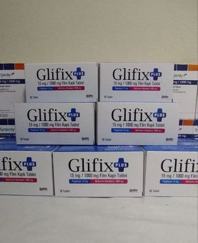GLIFIX PLUS 15/850 MG 90 FILM KAPLI TABLET 1 GLIFIX PLUS 15 850 MG 90 FILM KAPLI TABLET 22014