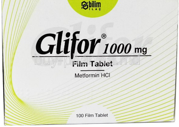 GLIFOR 1000 MG 100 FILM TABLET 1 GLIFOR 1000 MG 100 FILM TABLET 22015