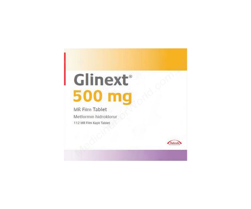 GLINEXT 500 MG 112 MR FILM TABLET 1 GLINEXT 500 MG 112 MR FILM TABLET 30339
