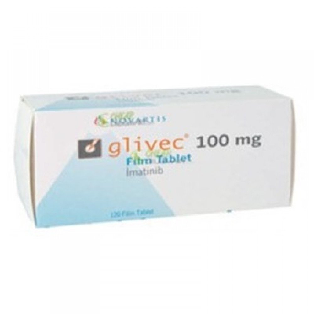 GLIVEC 100 MG 120 FILM TABLET 1 GLIVEC 100 MG 120 FILM TABLET 22027