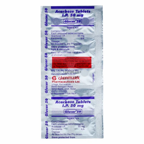 GLUCAR 50 MG 90 TABLET 1 GLUCAR 50 MG 90 TABLET 30355