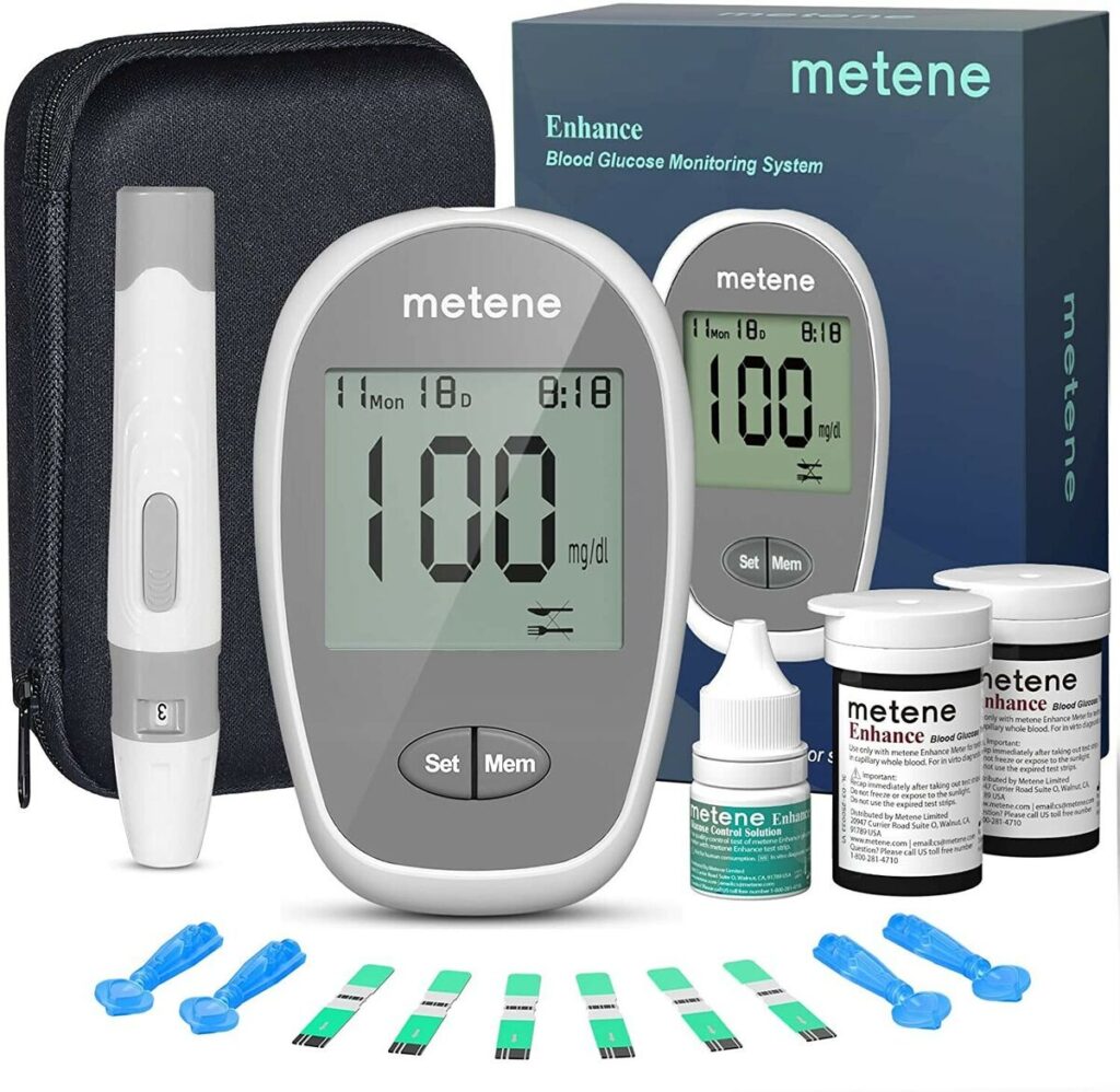 GLUCO ENHANCE BLOOD GLUCOSE TEST METER 1 GLUCO ENHANCE BLOOD GLUCOSE TEST METER 30360