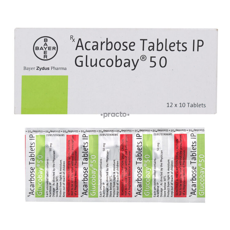 GLUCOBAY 50 MG 30 TABLET 22043