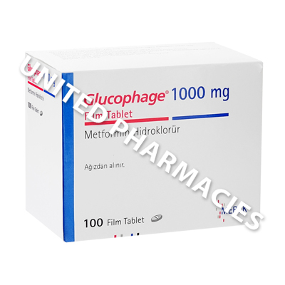 GLUCOPHAGE 1000 MG 100 FILM TABLET 1 GLUCOPHAGE 1000 MG 100 FILM TABLET 30376