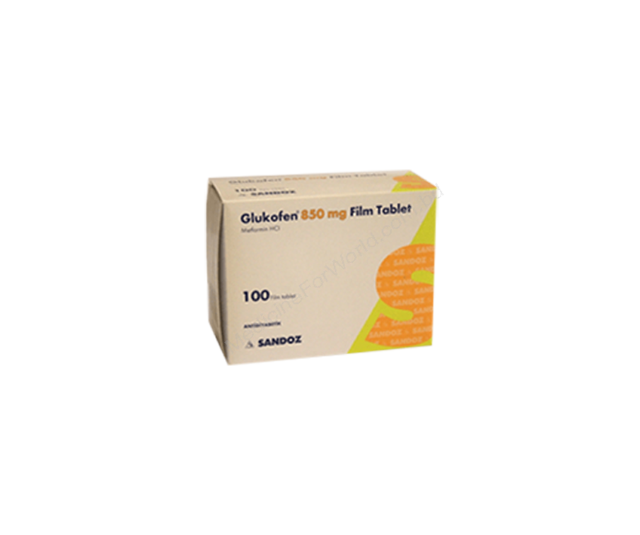 GLUKOFEN RET.850 MG 100 TABLET 1 GLUKOFEN RET.850 MG 100 TABLET 22054