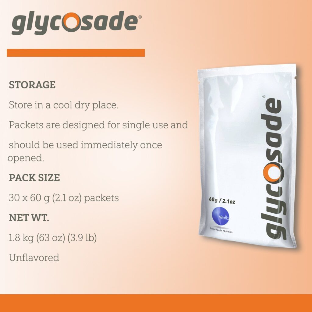 GLYCOSADE 1,8 KG 30X60 G 1 GLYCOSADE 18 KG 30X60 G 22058