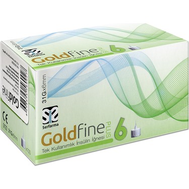 GOLDFINE PLUS TEK KULLANIMLIK INSULIN IGNESI
