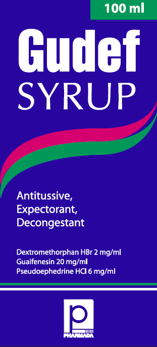 GUDEF SURUP 100 ML 1 GUDEF SURUP 100 ML 30452