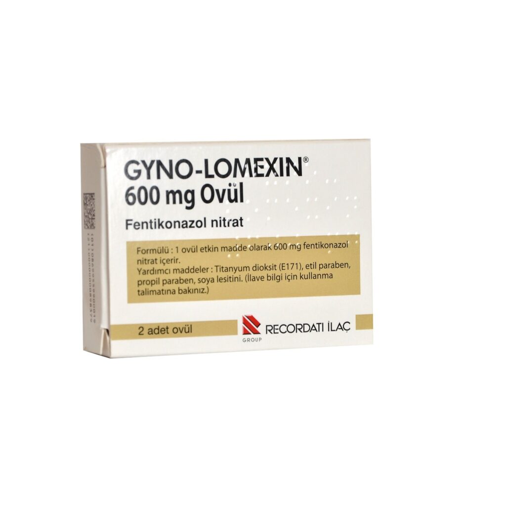 GYNO-LOMEXIN 600 MG 2 OVUL 1 GYNO LOMEXIN 600 MG 2 OVUL 30461