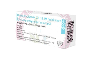 H-VAC 10 MCG /0,5 ML IM PEDIYATRIK ENJEKSIYONLUK SUSPANSIYON 1 H VAC 10 MCG 05 ML IM PEDIYATRIK ENJEKSIYONLUK SUSPANSIYON 30596