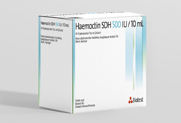 HAEMOCTIN SDH 500 IU / 10 ML IV ENJEKSIYONLUK TOZ VE COZUCU (1 FLAKON) 1 HAEMOCTIN SDH 500 IU 10 ML IV ENJEKSIYONLUK TOZ VE COZUCU 1 FLAKON 30477