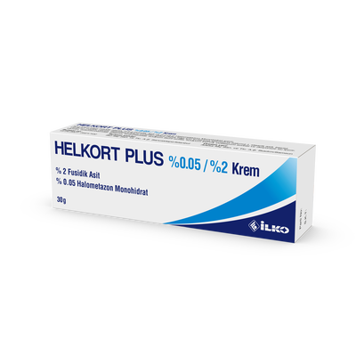 HELKORT PLUS %0.05 / %2 KREM (30 G) 1 HELKORT PLUS 0.05 2 KREM 30 G 22138