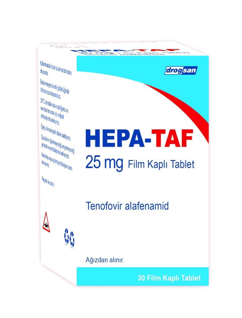 HEPA-TAF 25 MG FiLM KAPLI TABLET 1 HEPA TAF 25 MG FiLM KAPLI TABLET 22159
