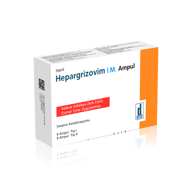 HEPARGRIZOVIM IM 1 ML 6 AMPUL 22154