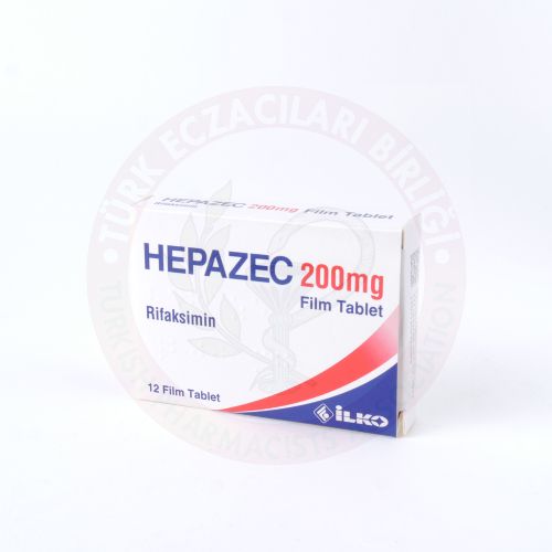 HEPAZEC 200 MG FILM TABLET (12 TABLET) 1 HEPAZEC 200 MG FILM TABLET 12 TABLET 22165